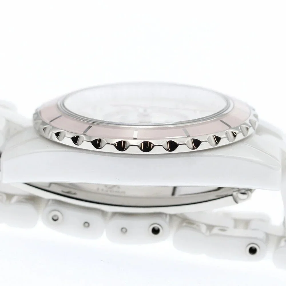 CHANEL J12 H4466 8P diamond white Dial Quartz Ladies Watch - Picture 5 of 11